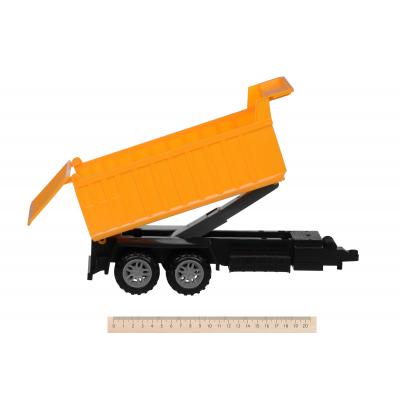 Спецтехніка Same Toy инерционная Super Combination Бетономешалка красная с прицеп (98-86Ut-1) - зображення 3