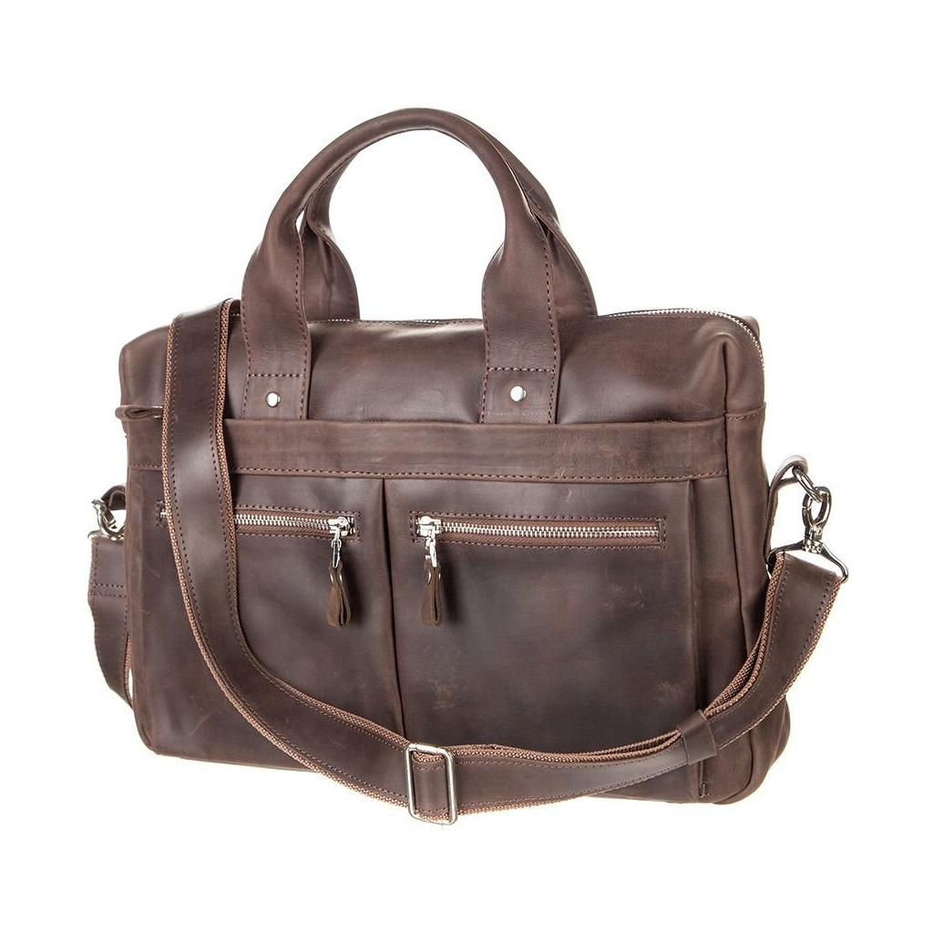 Сумка Shvigel Коричнева (11020) - зображення 7