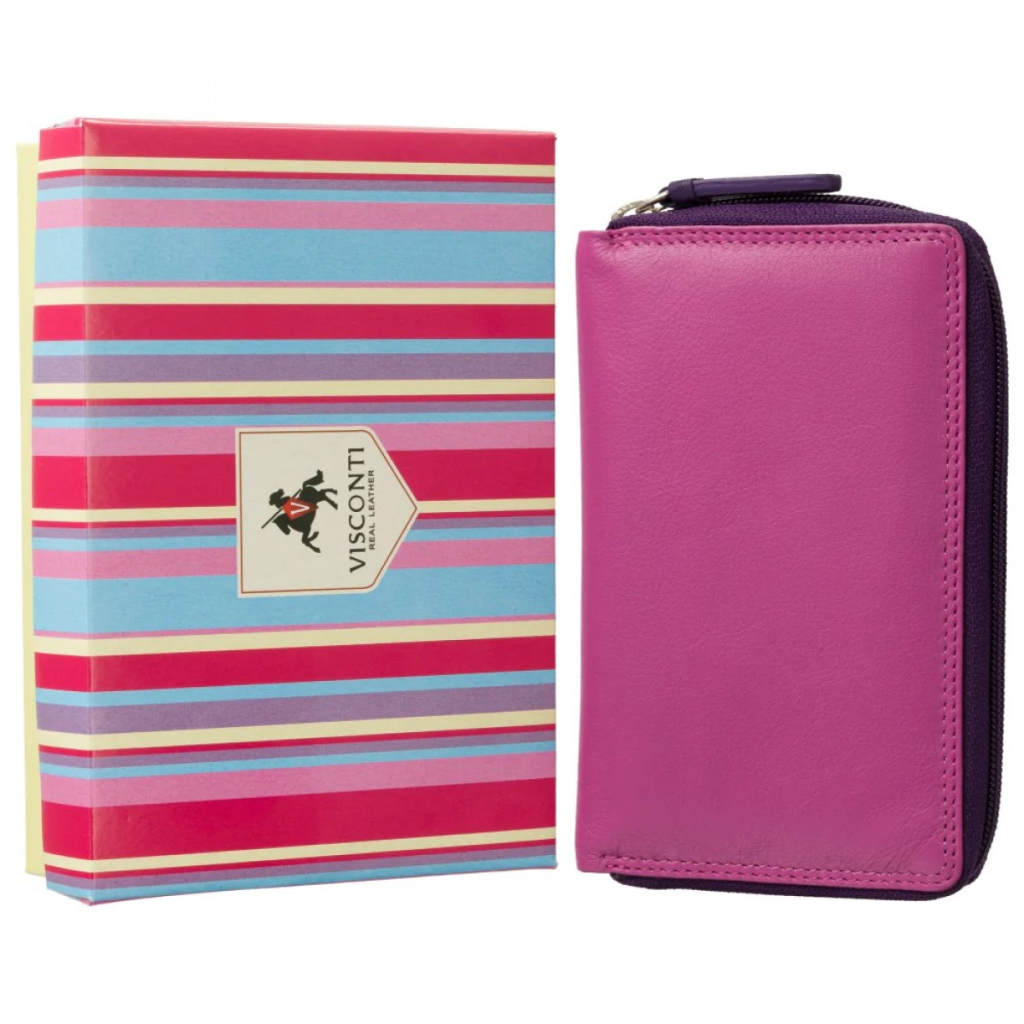 Гаманець Visconti RB98 Aruba Berry Multi (RB98 BERRY MULTI) - зображення 7