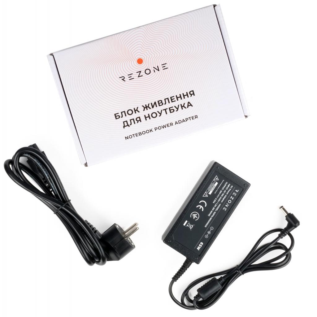 Блок живлення до ноутбуку Rezone Lenovo 65W 20V 3.25А 5.5*2.5 (RZPSLN65205525) - зображення 1