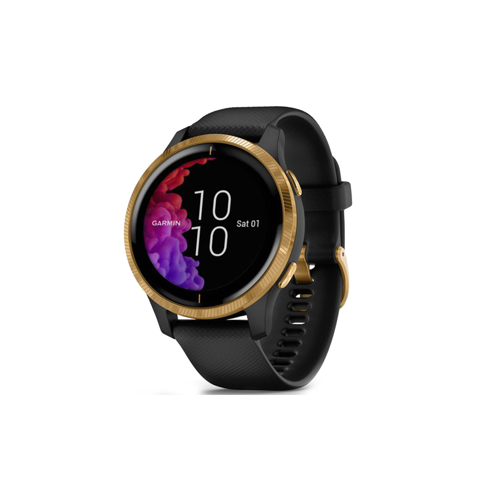Смарт-годинник Garmin Venu, Black/Gold, GPS navy (010-02173-33) - зображення 1