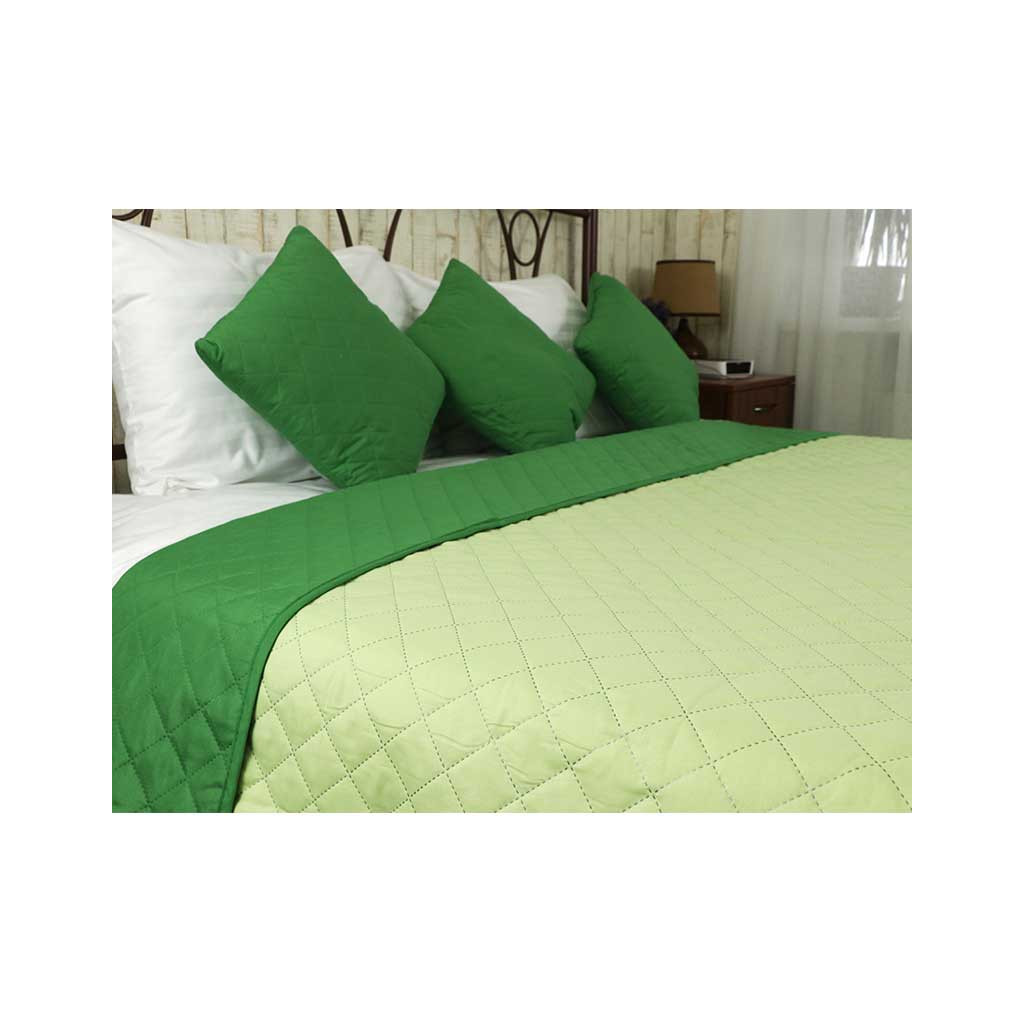 Покривало Руно двостороннє Grass Ромб зелене 212х240 см (329.52У_Grass ромб) - зображення 5