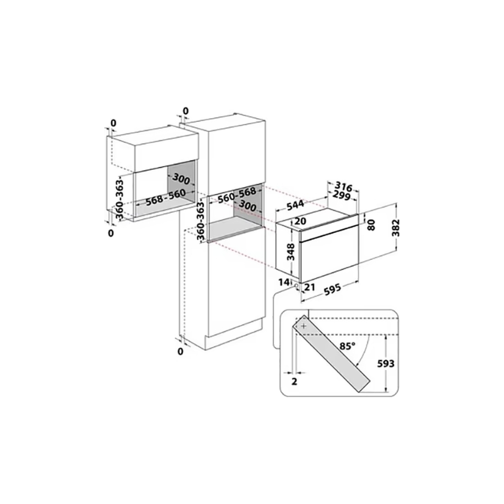 Мікрохвильова піч Whirlpool MBNA900X - изображение 8