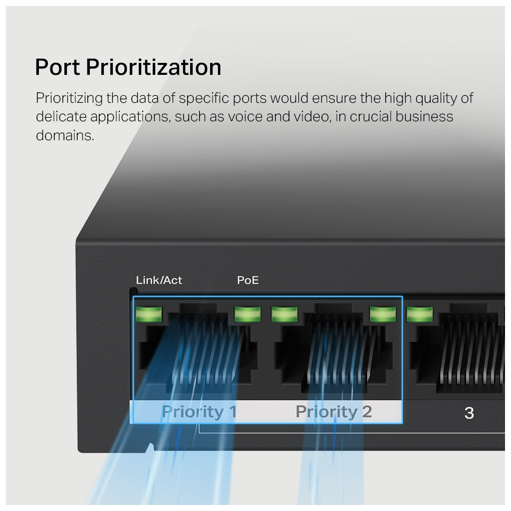 Комутатор мережевий Mercusys MS110P - зображення 8