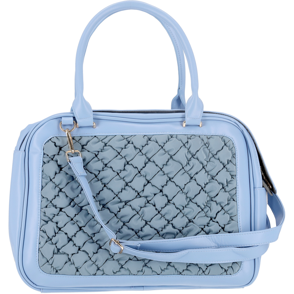 Переноска для тварин MISOKO&CO 40x19.5x30 см синя (YIWUMSK70154) - изображение 2