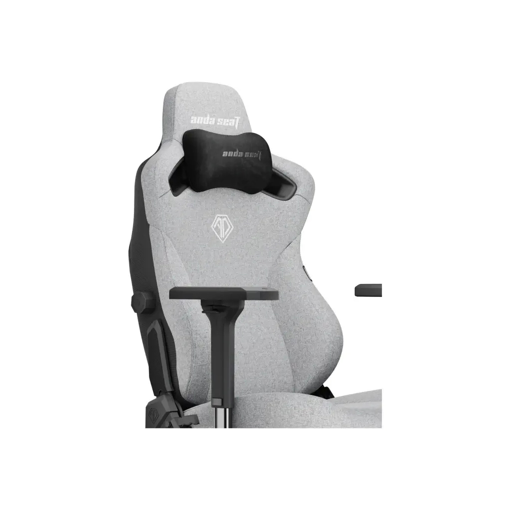 Крісло ігрове Anda Seat Kaiser 3 Fabric Size L Grey (AD12YDC-L-01-G-PV/F) - зображення 4