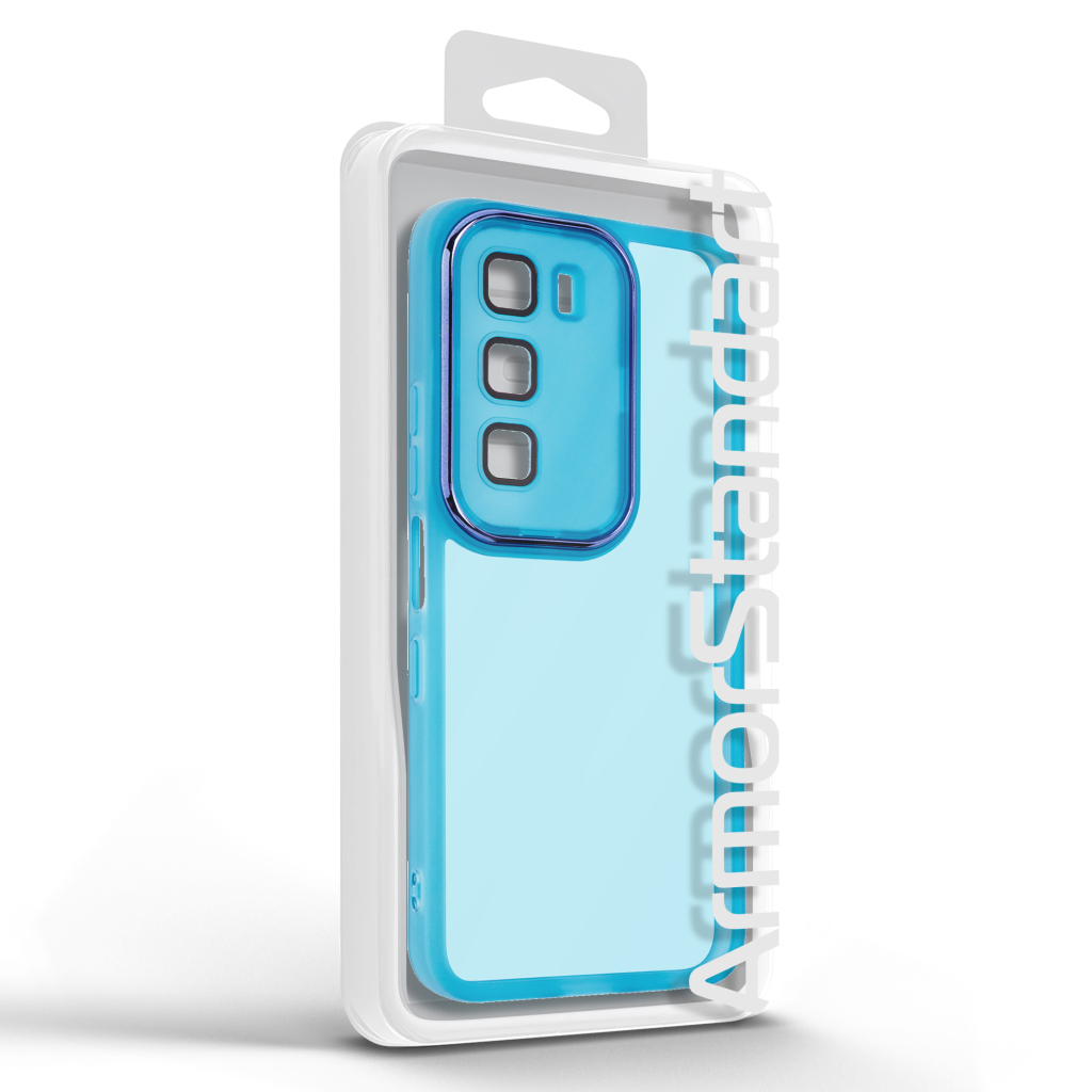 Чохол до мобільного телефона Armorstandart Shade Infinix Hot 60i 4G Blue (ARM87946) - зображення 3