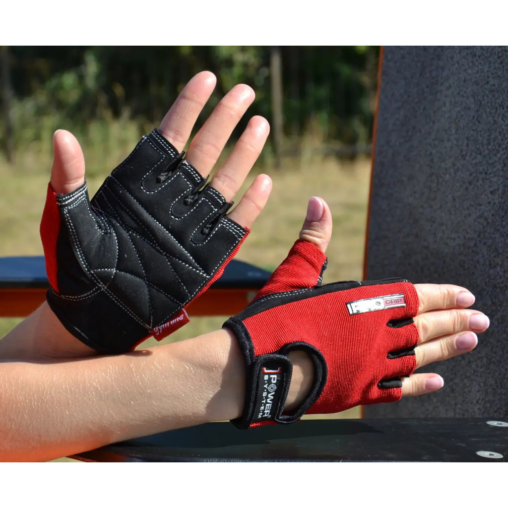 Рукавички для фітнесу Power System PS-2250 Pro Grip Red XXL (PS-2250_2XL_Red) - зображення 4