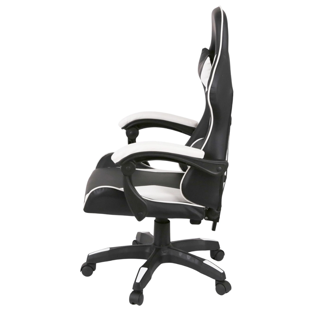 Крісло ігрове Аклас Бешкет ANF підліткове Білий (PU-чорний/білий) (00160336) - зображення 3