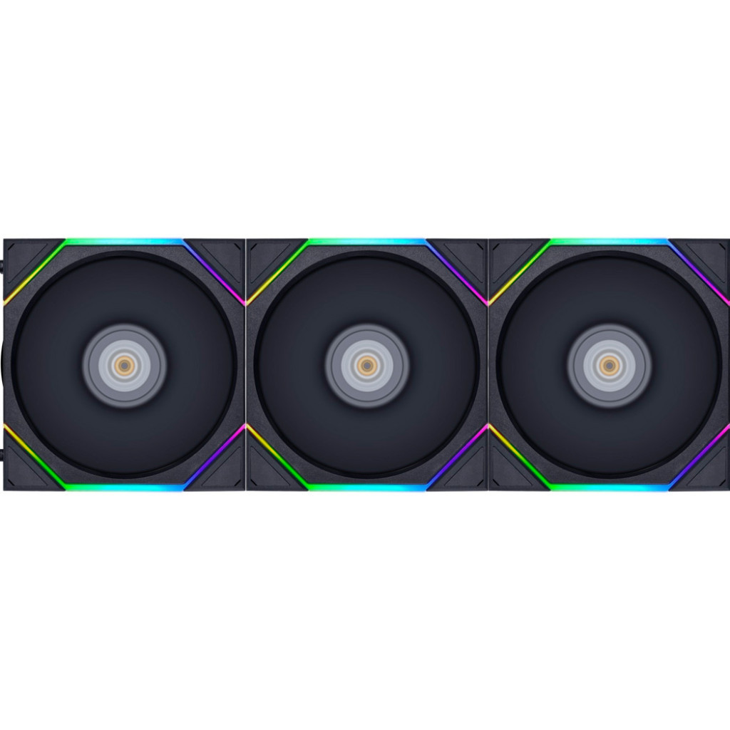 Кулер до корпусу Lian Li TL 120-3, Black Cooler (G99.12TL3B.00) - зображення 1