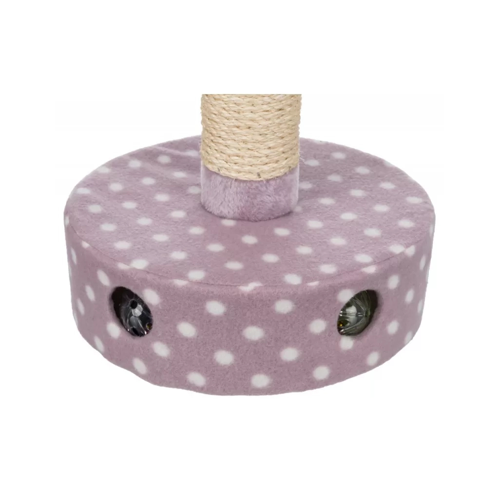 Дряпка (кігтеточка) для котів Trixie Фліс 47 см світло-бузкова (4011905429304) - зображення 3