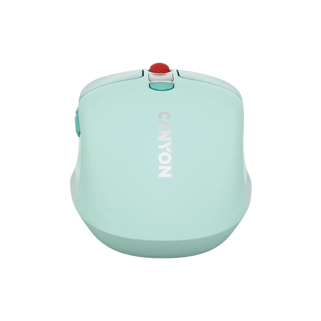 Мишка Canyon MW-26 LCD Silent Wireless/Bluetooth Green (CNS-CMSW26GR) - зображення 7