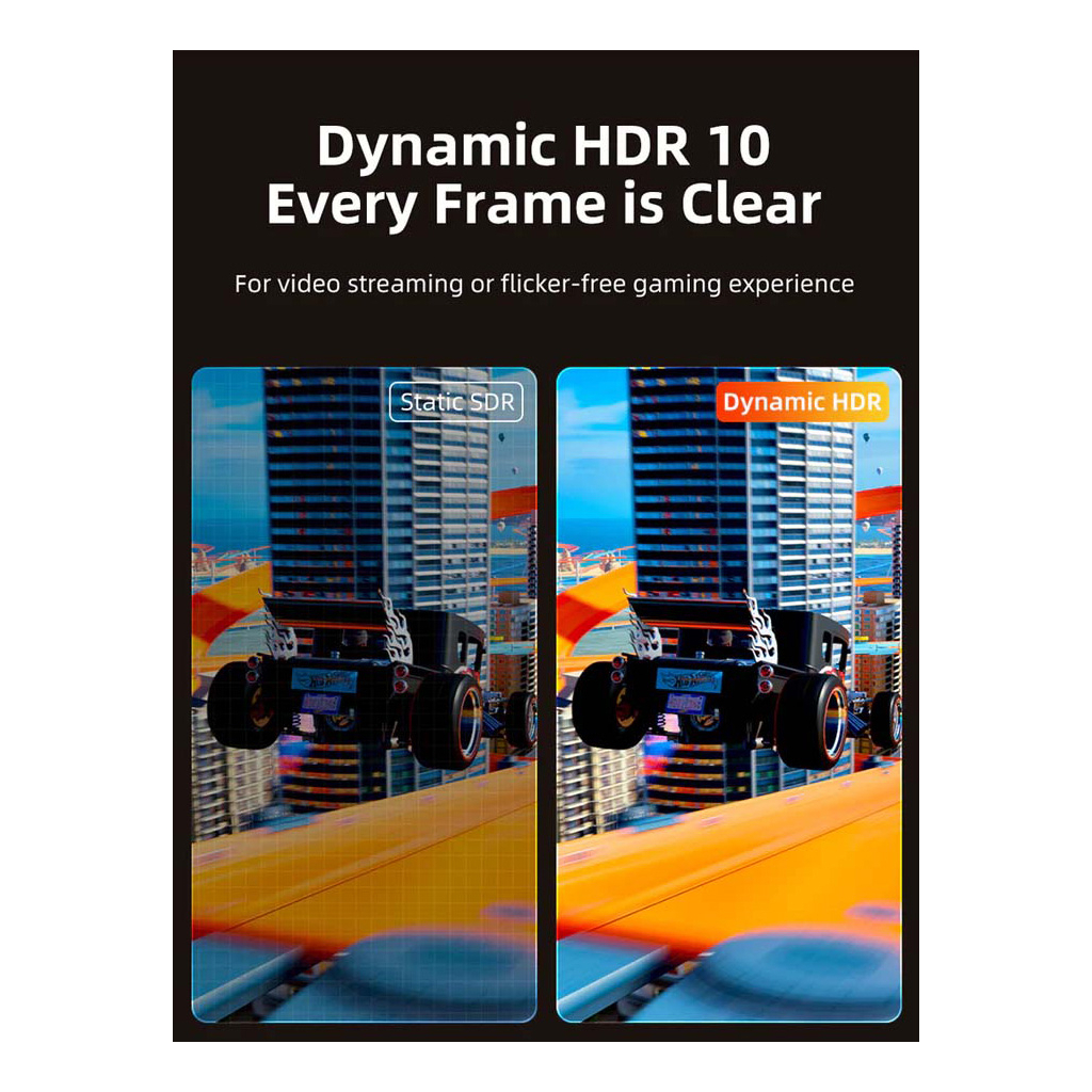 Кабель мультимедійний DisplayPort M to HDMI M 8K60Hz Cabletime (CA916405) - picture 4