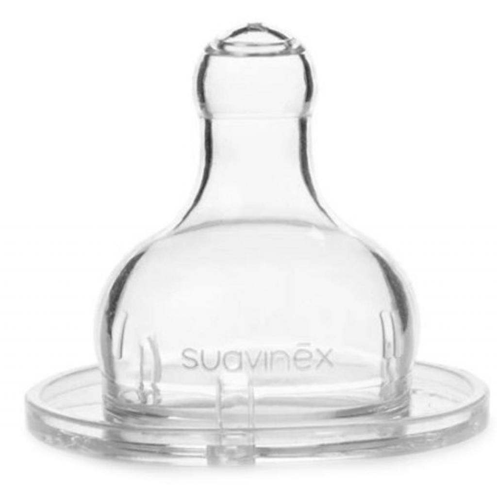 Соска Suavinex Силіконова для густої їжі, 4+міс, 1 шт (300841) - изображение 1