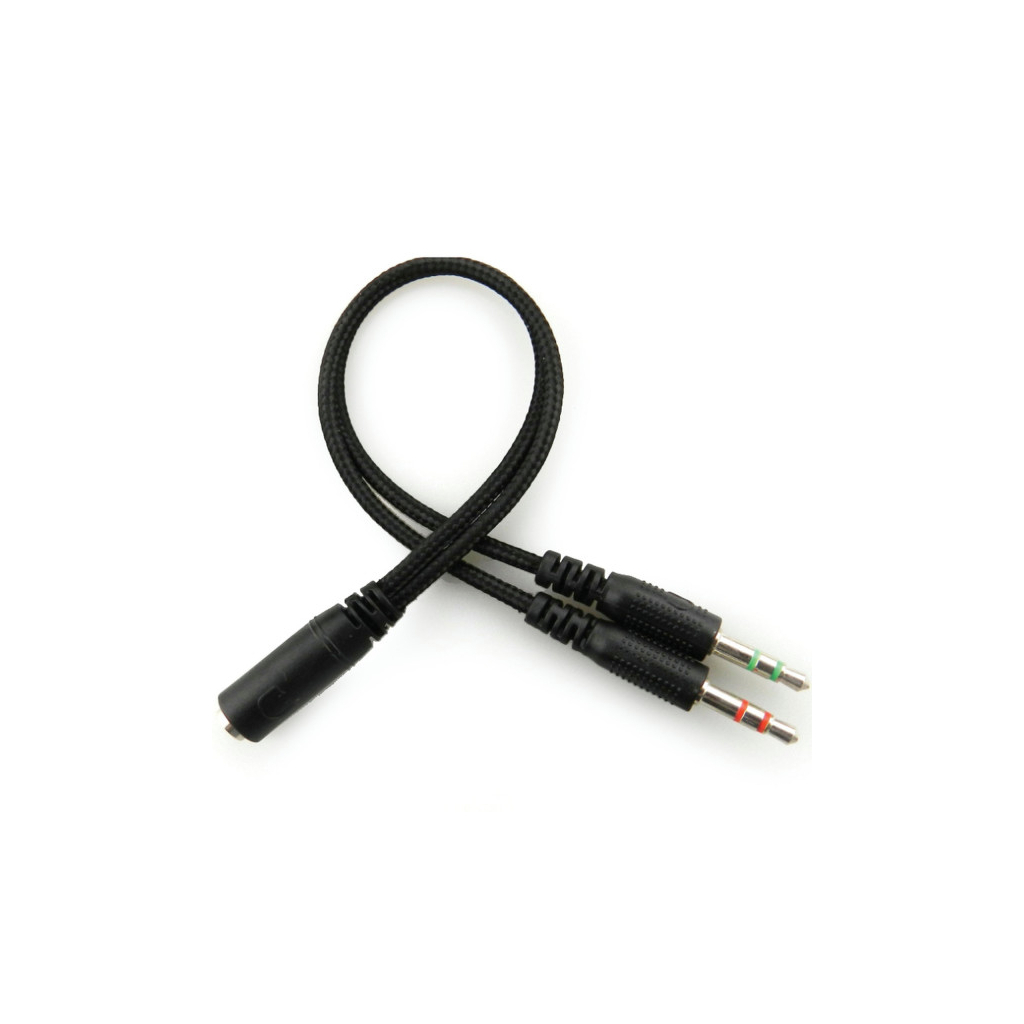 Навушники Sandberg Headset Bulk 3,5мм+converter 2х3,5мм Black (825-30) - зображення 3