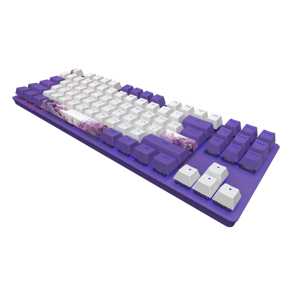 Клавіатура Dark Project One 87 Violet Horizons ABS RGB Mech G3MS Sapphire USB Violet/White (DPO87_GSH_DPUP_ANSI_UA) - зображення 6