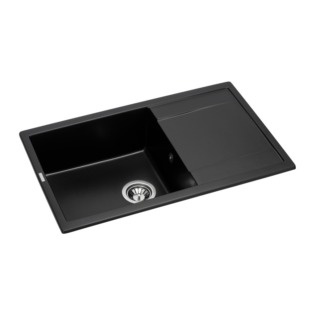 Мийка кухонна GRANADO Alicante black shine (gr2401) - зображення 2