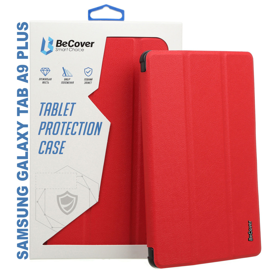 Чохол до планшета BeCover Flexible TPU Mate Samsung Tab A9 Plus SM-X210/SM-X215/SM-X216 11.0" Red (710345) - зображення 1