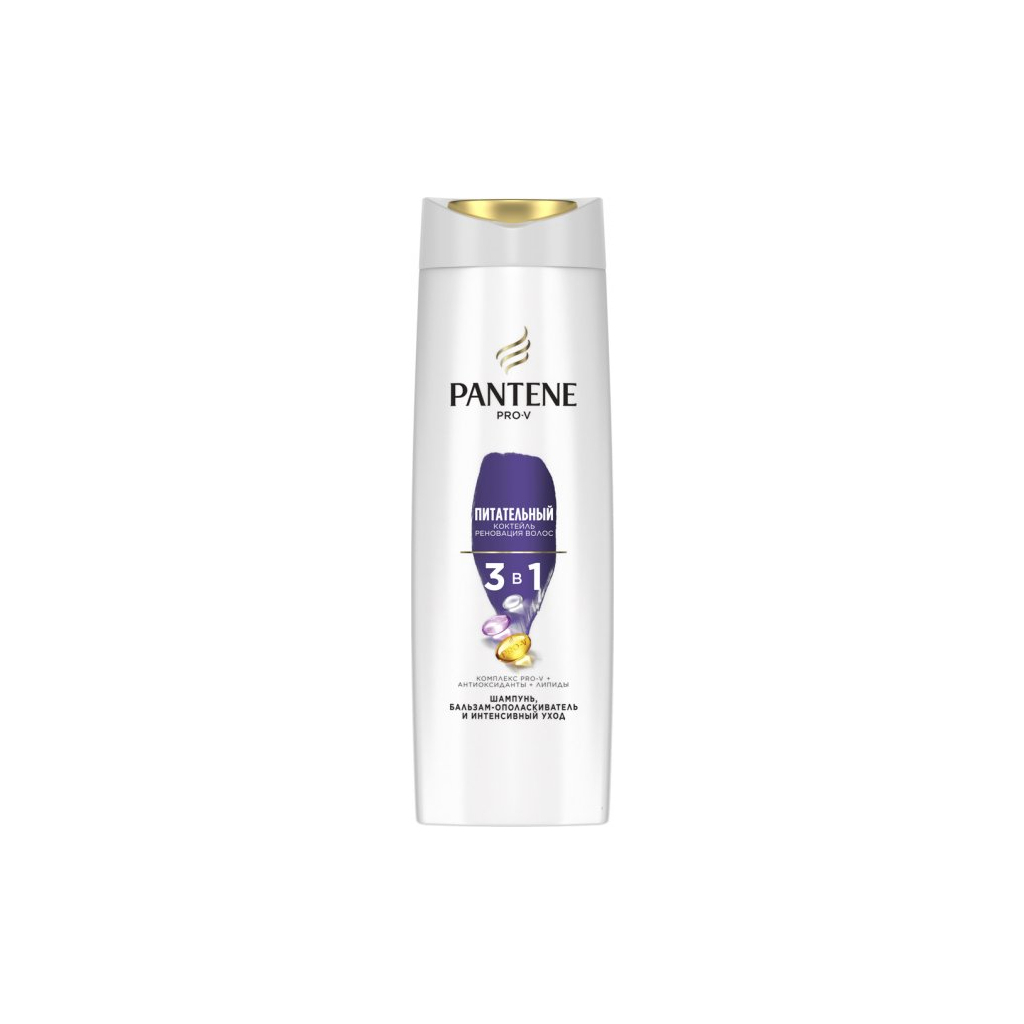 Шампунь Pantene Поживний коктейль 3 в 1 360 мл (8001090861832) - зображення 1