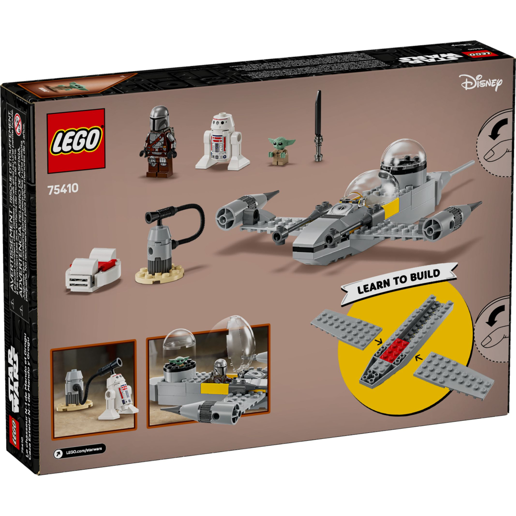 Конструктор LEGO Star Wars Зоряний винищувач N-1 Мандо й Ґроґу (75410) - зображення 9