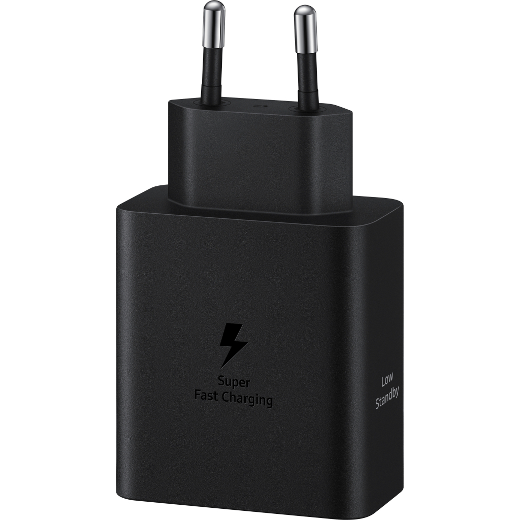 Зарядний пристрій Samsung 50W 2xUSB-С + cableUSB-C to USB-C 1.8m black (EP-T5020XBEGEU) - зображення 2