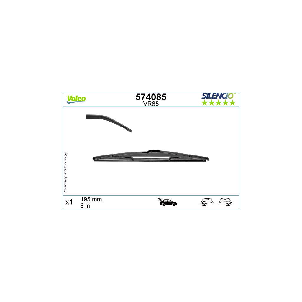 Щітка склоочисника Valeo 574085 - зображення 1