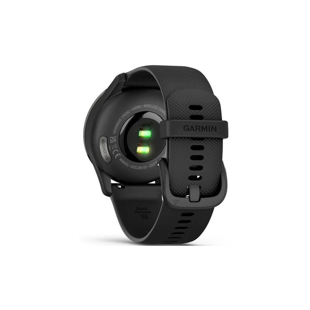 Смарт-годинник Garmin vivomove Trend, Black, Silicone, GPS (010-02665-00) - зображення 6