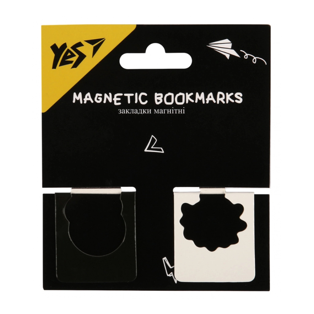 Закладки для книг Yes магнітні Не ускладнюй! висікання, 2 шт (708402) - зображення 2
