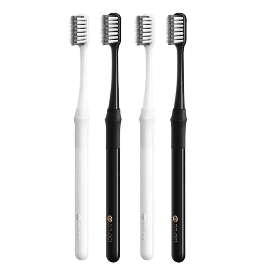 Зубна щітка Xiaomi Doctor B Toothbrush Bamboo Cleaner 4 шт. (Ф22590) - зображення 1