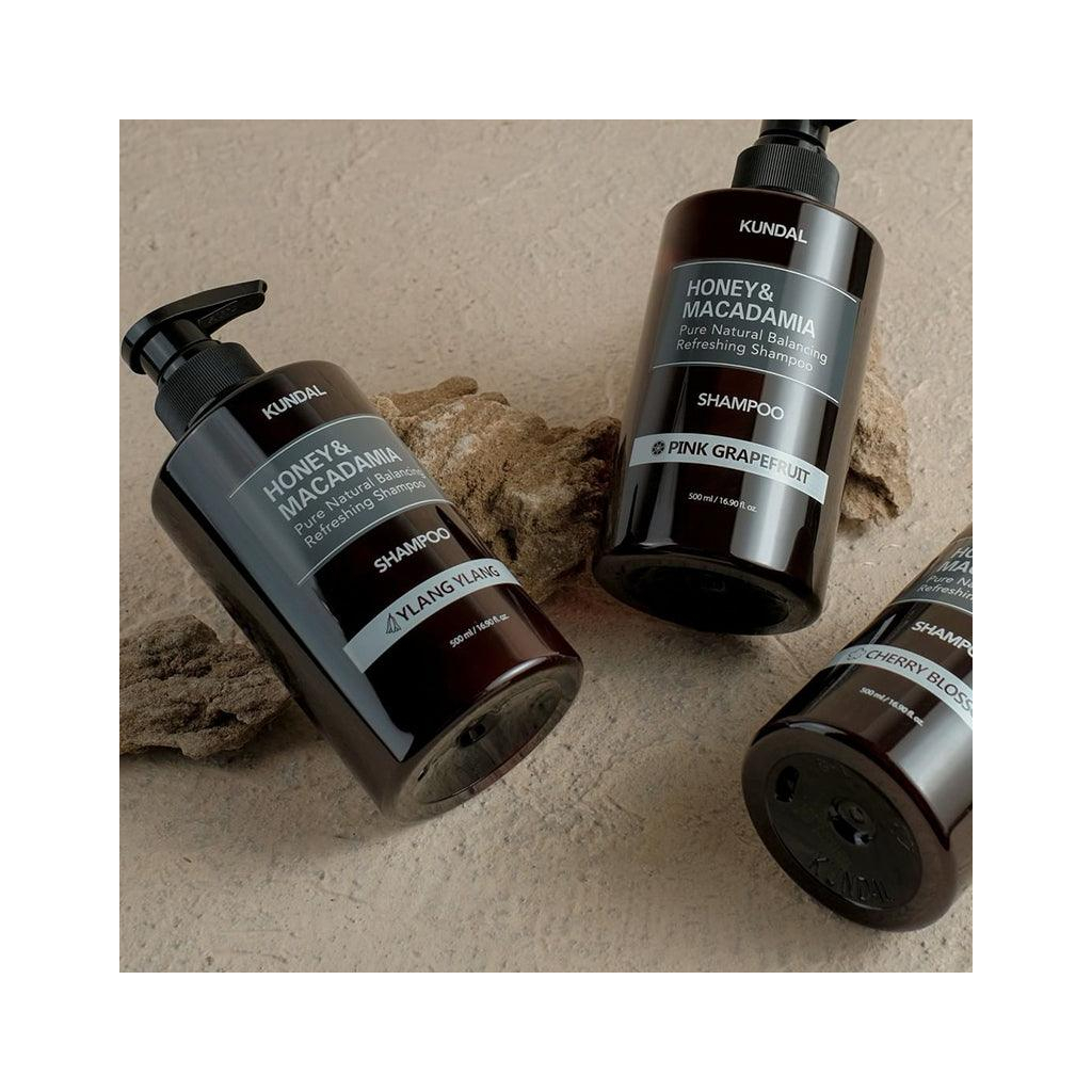 Шампунь Kundal Honey & Macadamia Shampoo Baby Powder 500 мл (8809568740425) - зображення 3