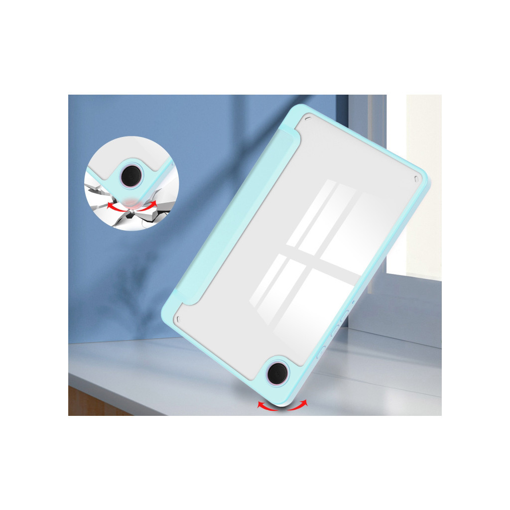 Чохол до планшета BeCover Soft Edge stylus holder Samsung Tab A9 Plus SM-X210/SM-X215/SM-X216 11.0" Light Blue (710369) - зображення 7