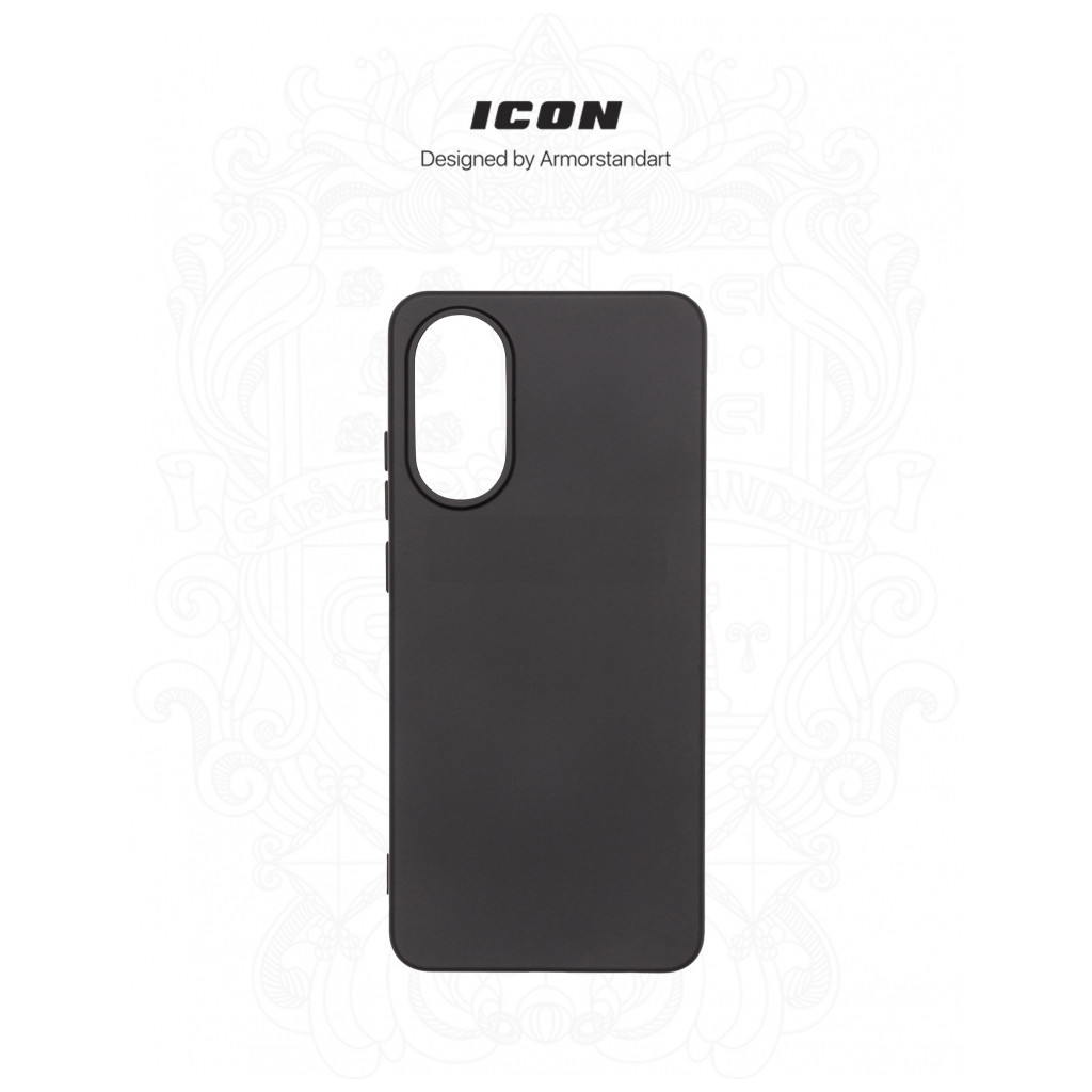 Чохол до мобільного телефона Armorstandart ICON Case OPPO A78 4G Black (ARM69632) - зображення 3