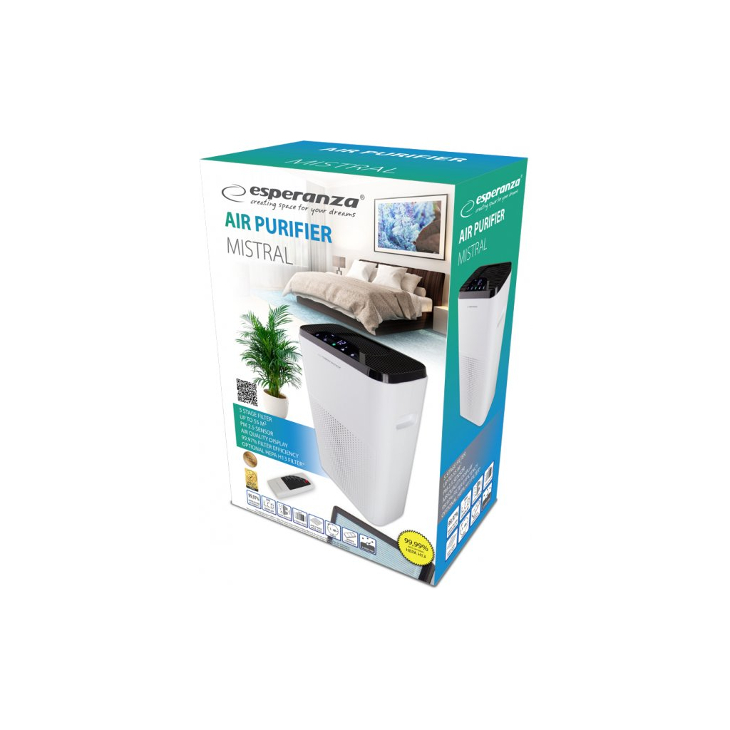 Очисник повітря Esperanza EHP004 - зображення 4