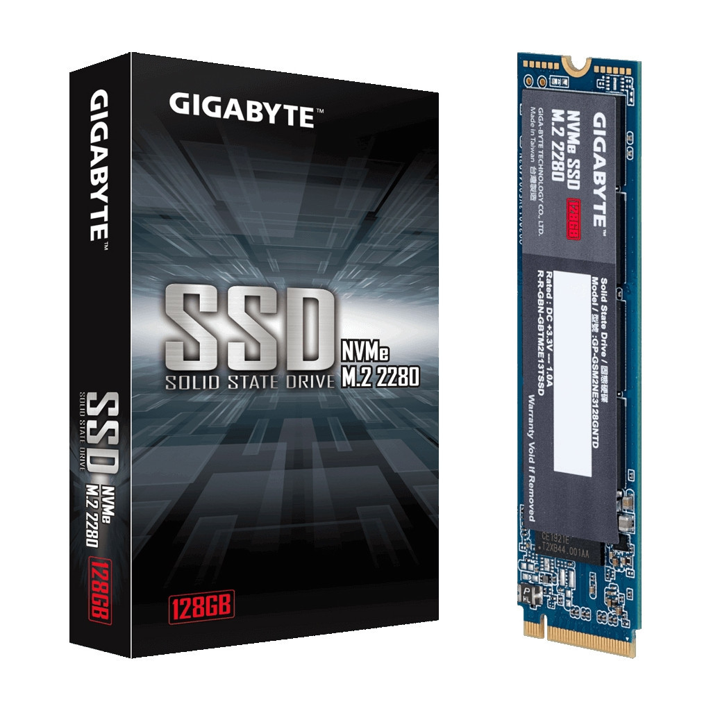 Накопичувач SSD M.2 2280 128GB GIGABYTE (GP-GSM2NE3128GNTD) - зображення 1