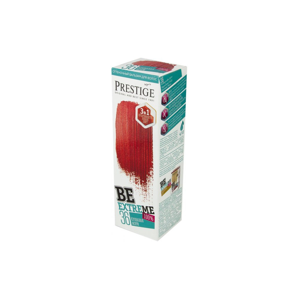 Відтінковий бальзам Vip's Prestige Be Extreme 36 - Кривава Мері 100 мл (3800010509428) - зображення 1