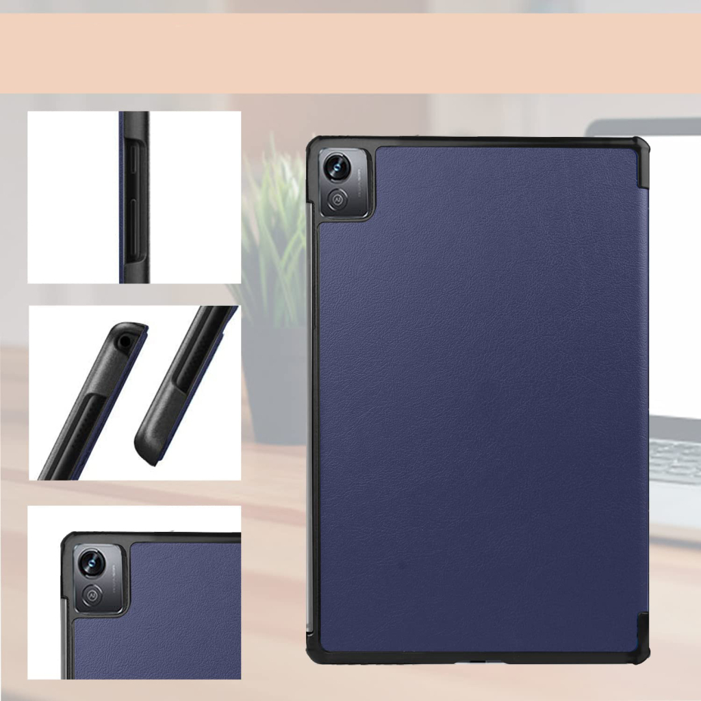 Чохол до планшета BeCover Smart Case Realme Pad X 11" Deep Blue (709605) - зображення 5