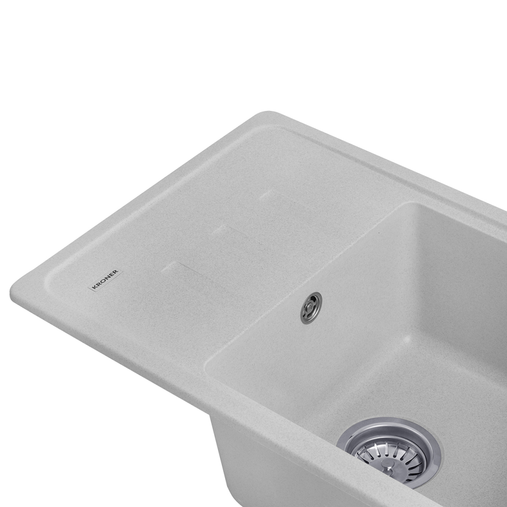 Мийка кухонна Kroner KompositGRA-6243 (CV031061) - зображення 4