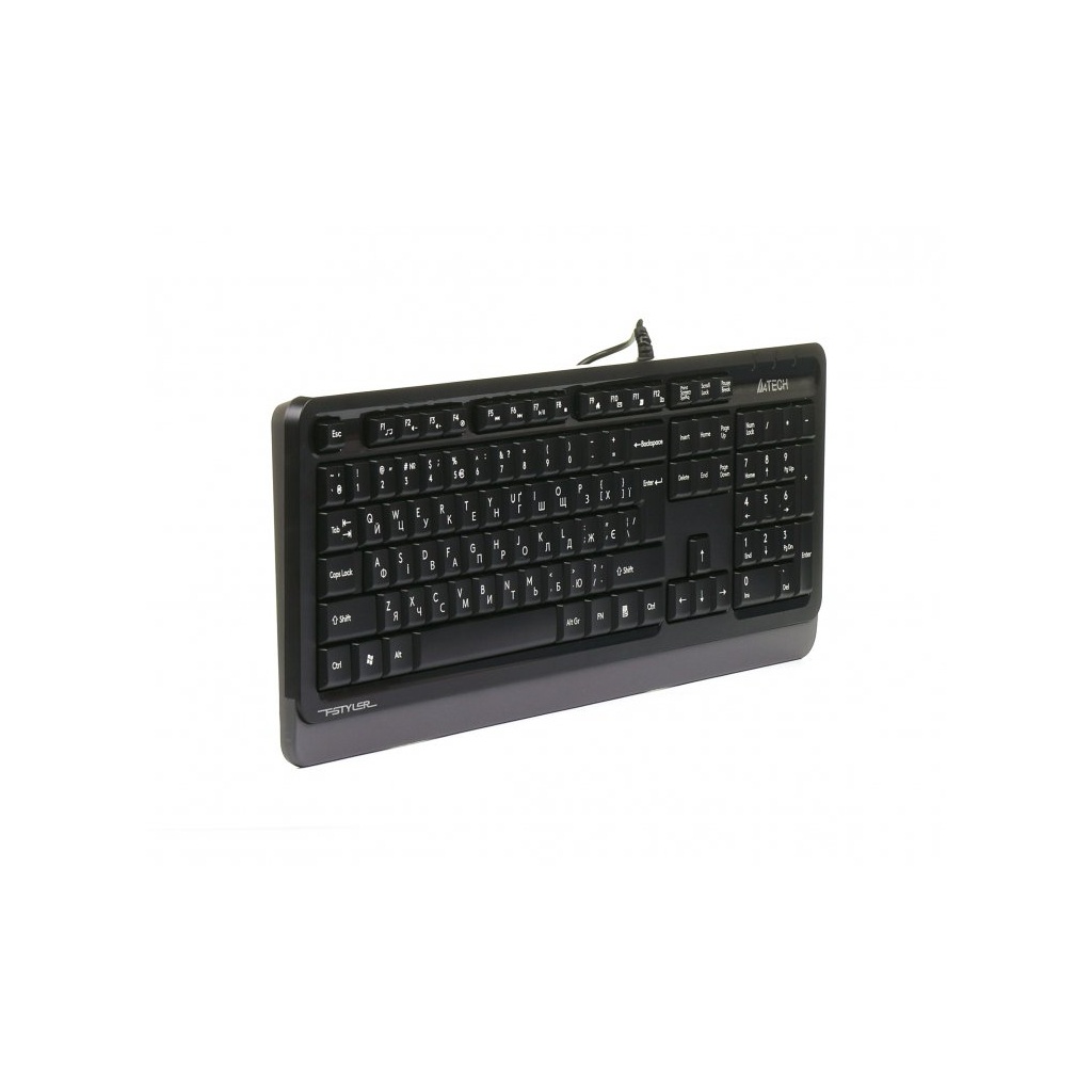 Клавіатура A4Tech FK10 Grey (4711421942959) - зображення 3
