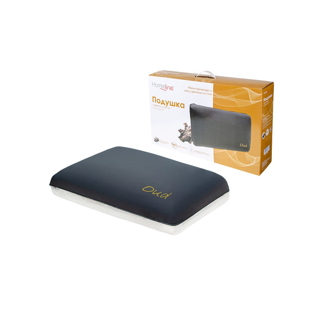 Подушка Home Line ортопедична з ароматом чорного дерева 60 х 40 х 13 см (180662) - зображення 3