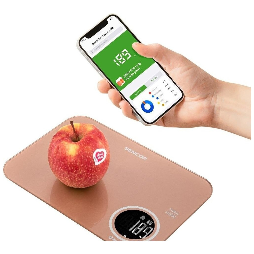 Ваги кухонні Sencor SKS7076GD - изображение 9