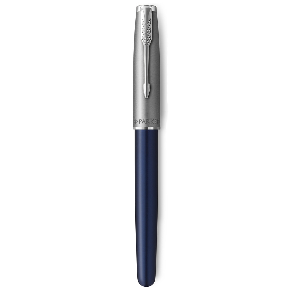 Ручка пір'яна Parker SONNET 17 Essentials Metal Blue Lacquer CT FP F (83 711) - изображение 2