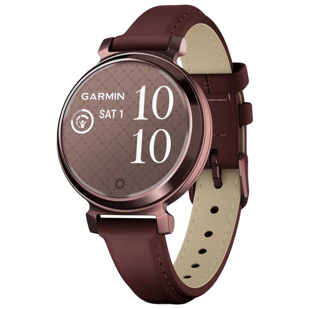 Смарт-годинник Garmin Lily 2 Classic, DarkBronze/Mulberry (010-02839-03) - зображення 1