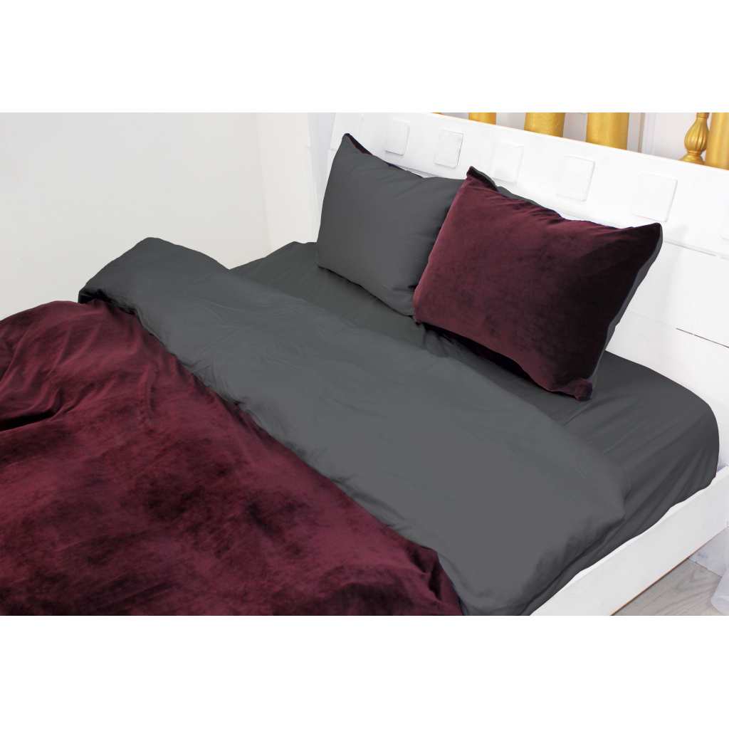 Постільна білизна MirSon Велюр Winter Delicate 28-0066 Water-willow King Size (2200004036014) - зображення 2