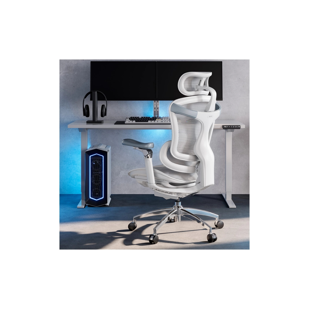 Офісне крісло Sihoo DORO C300 Pro Mesh White (DORO-C300-PRO-M102) - picture 6