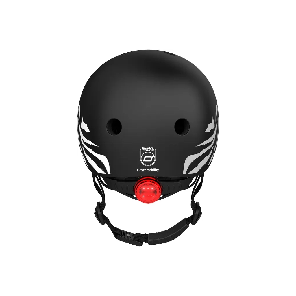 Шолом Scoot&Ride 45-51см , зебра, з ліхтариком (SR-181206-ZEBRA) - зображення 5