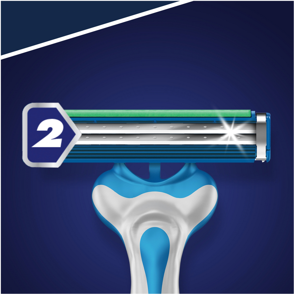 Бритва Gillette Blue 2 Max 4 шт. (7702018956661/8700216169097) - зображення 3