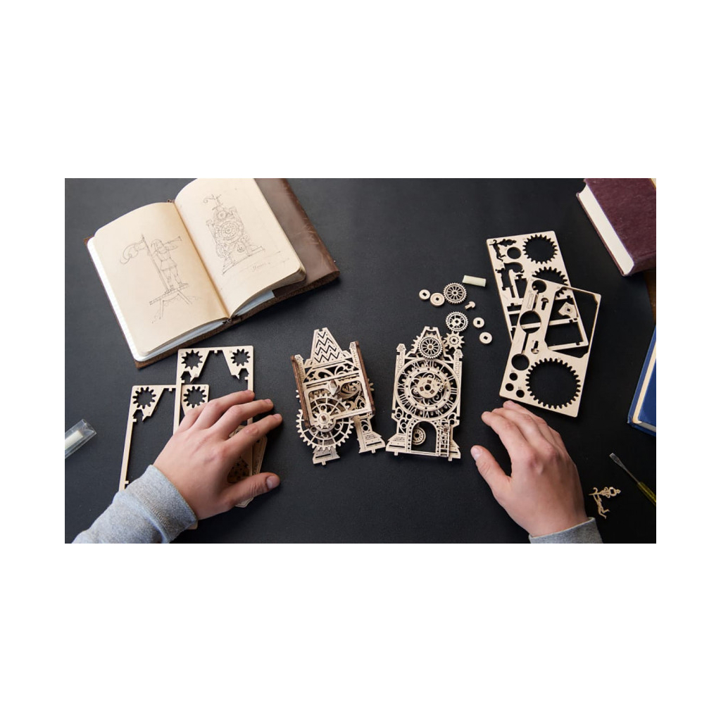 Конструктор Ugears Стара годинникова вежа (6337306) - изображение 4