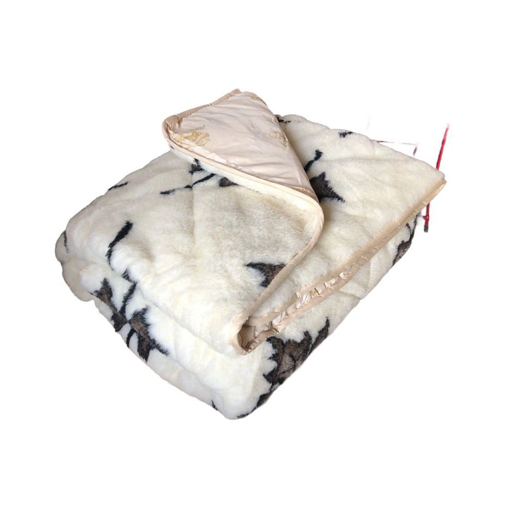Ковдра Casablanket зимова вовна Pure Wool двоспальна 180x215 (180Хутро-Pure Wool) - зображення 1