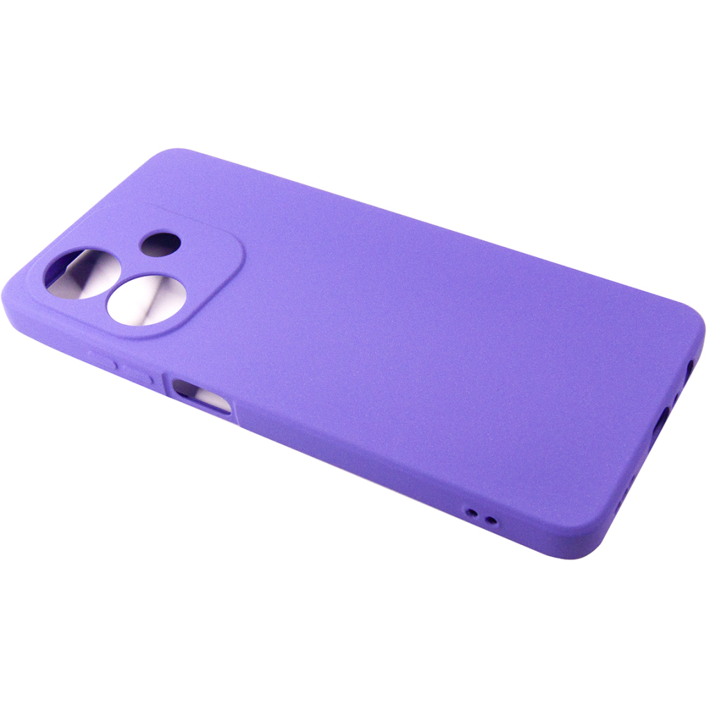 Чохол до мобільного телефона Dengos Carbon OPPO A3X (purple) (DG-TPU-CRBN-217) - зображення 3