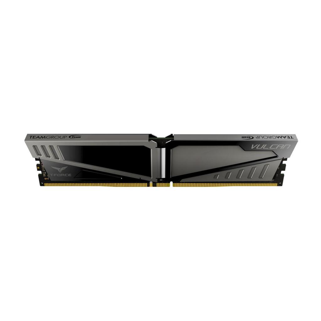 Модуль пам'яті для комп'ютера DDR4 16GB 2400 MHz T-Force Vulcan Gray Team (TLGD416G2400HC15B01) - зображення 4